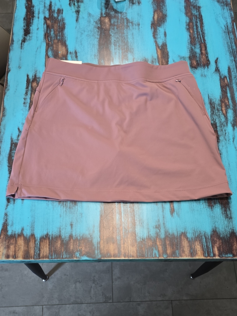 32 Degrees Mauve Active Skort with Zip Pockets